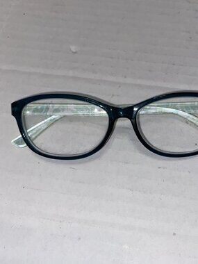 MS0223 Gwyn Reading Glasses +1.25 Green Leafy Design 53-16 138 PD62